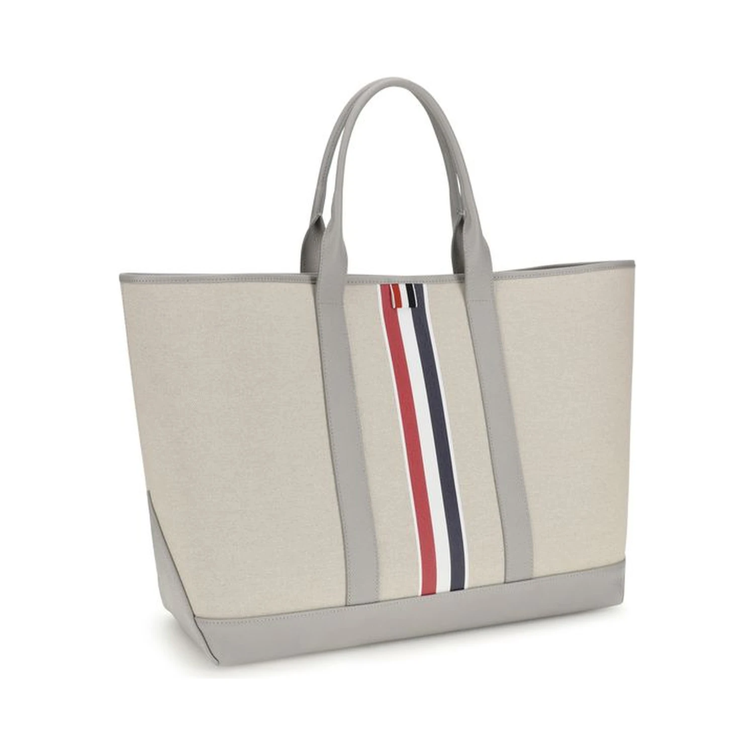 Gray Fabric Shoulder Bag