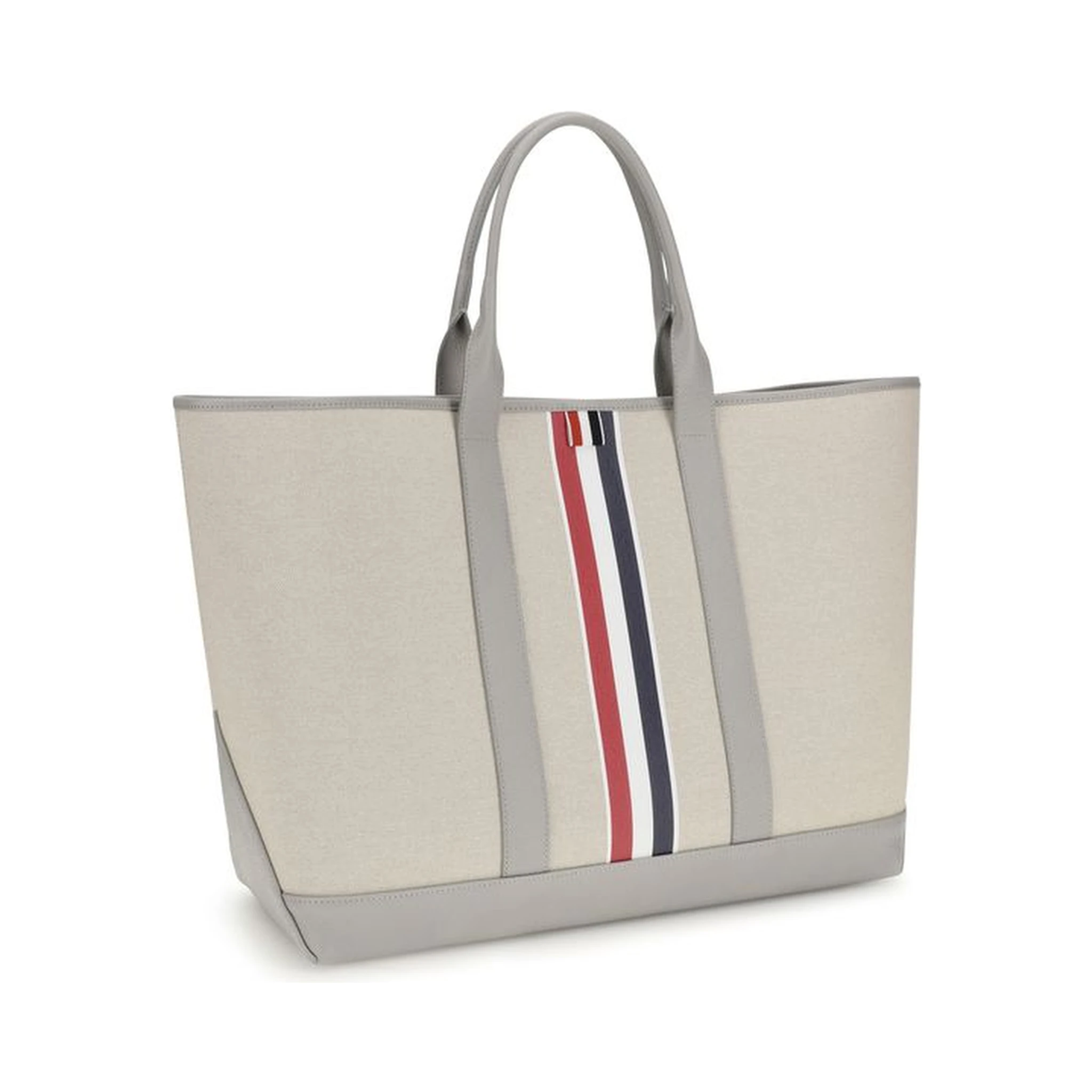 Gray Fabric Shoulder Bag