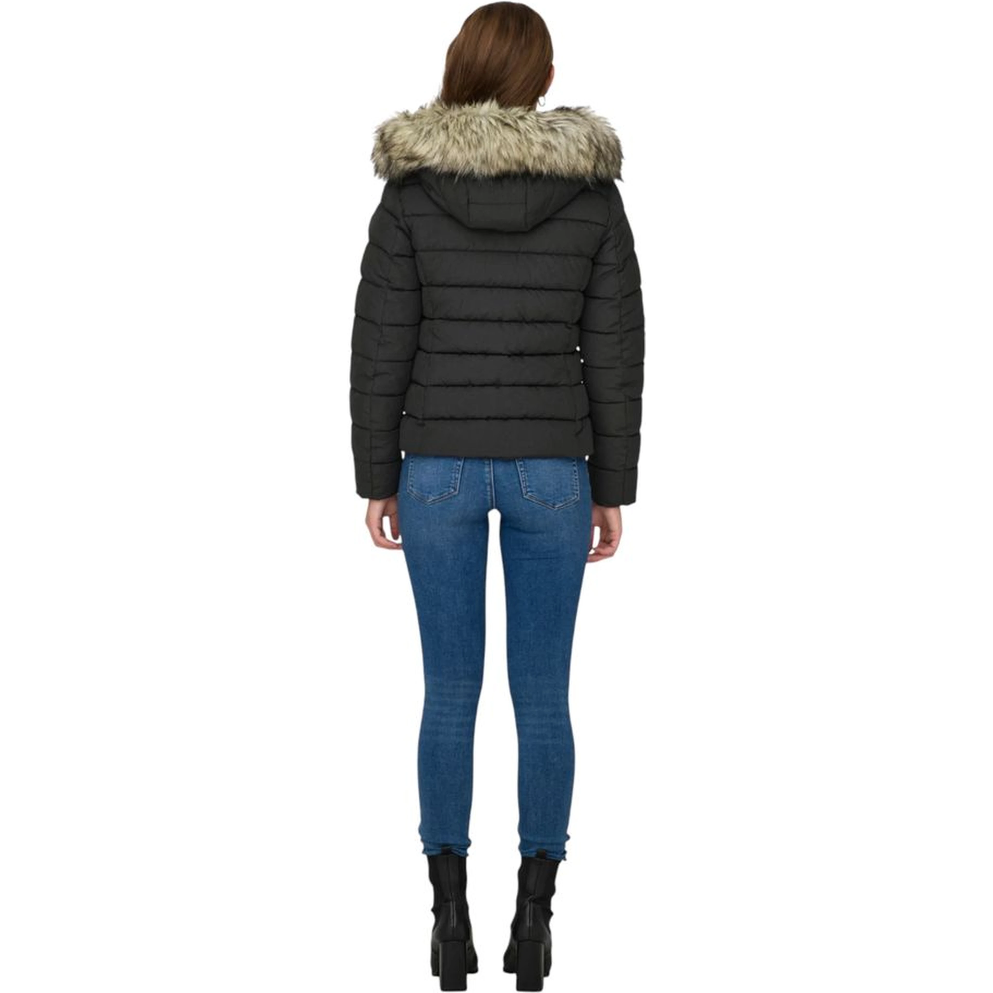 Gray Marabou Coat