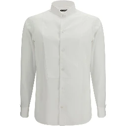White Cotton Dress Shirt