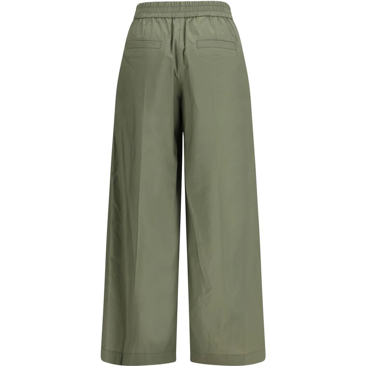 Bicolor Cotton Casual Pants