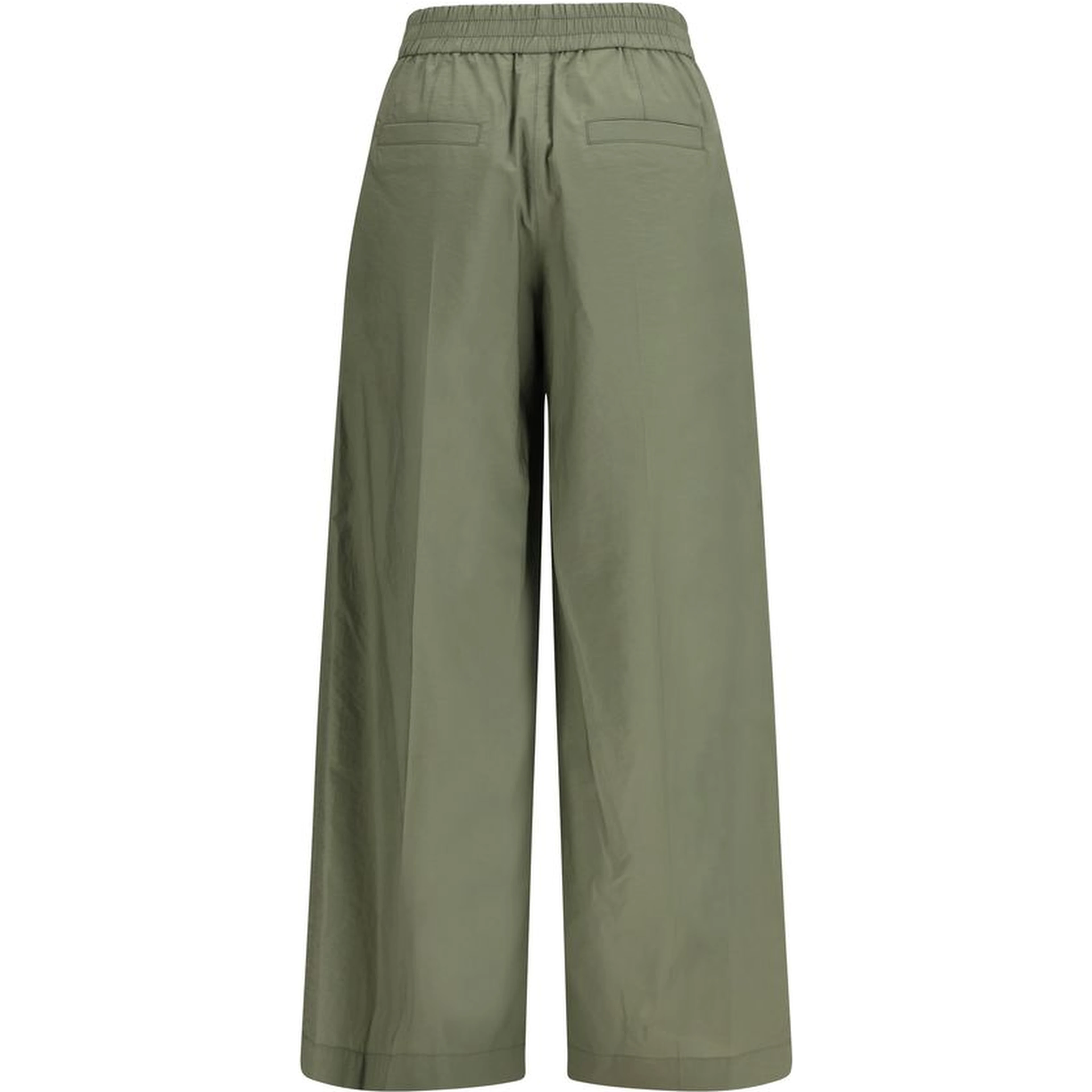 Bicolor Cotton Casual Pants