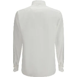 White Cotton Dress Shirt