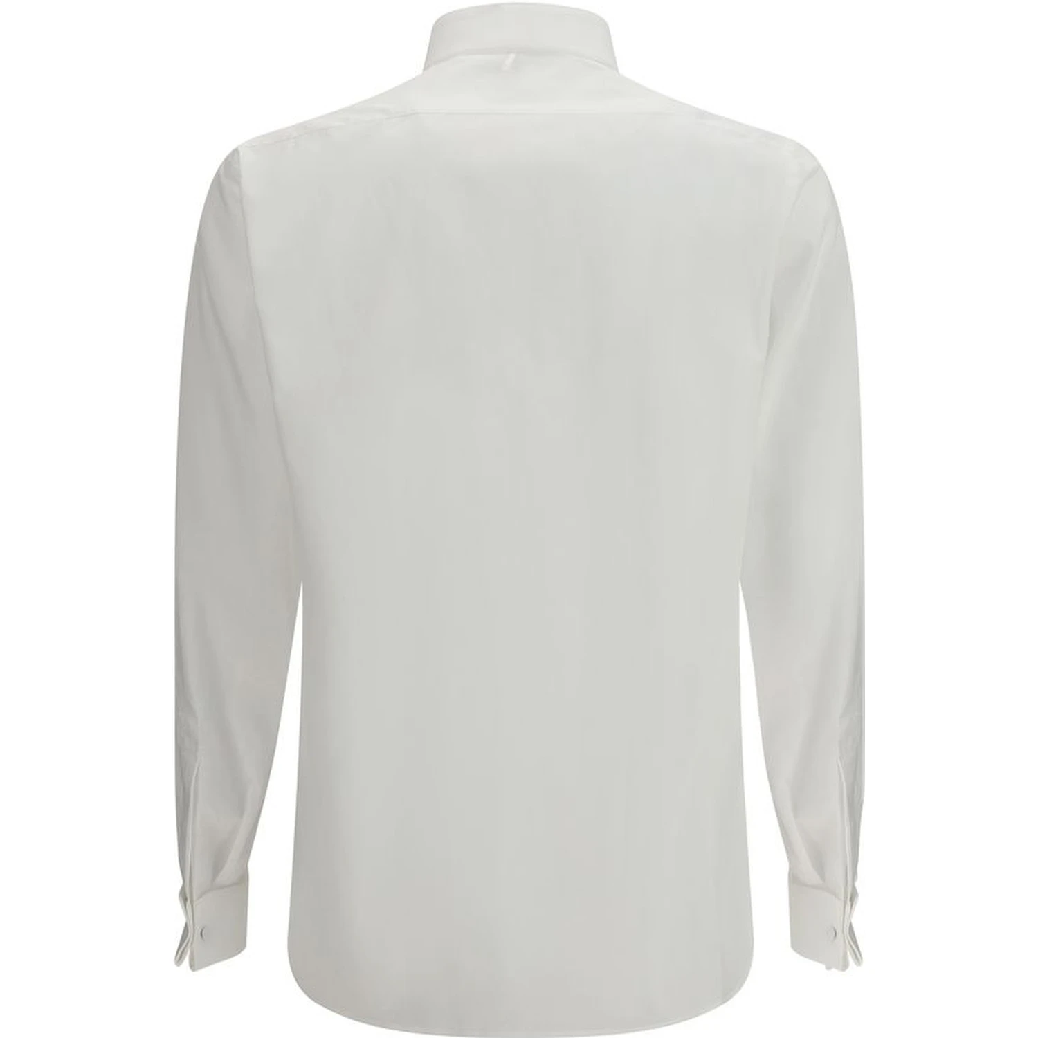 White Cotton Dress Shirt