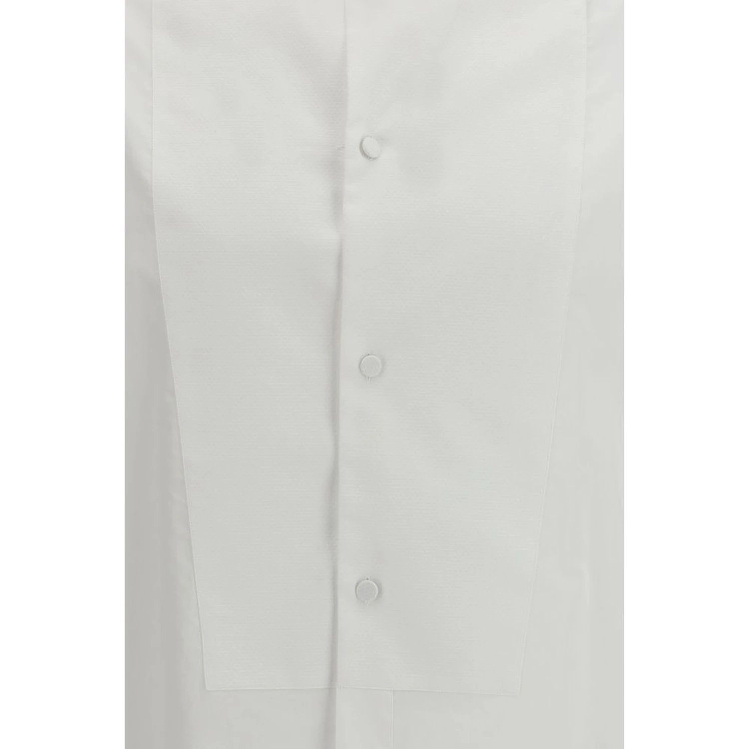 White Cotton Dress Shirt