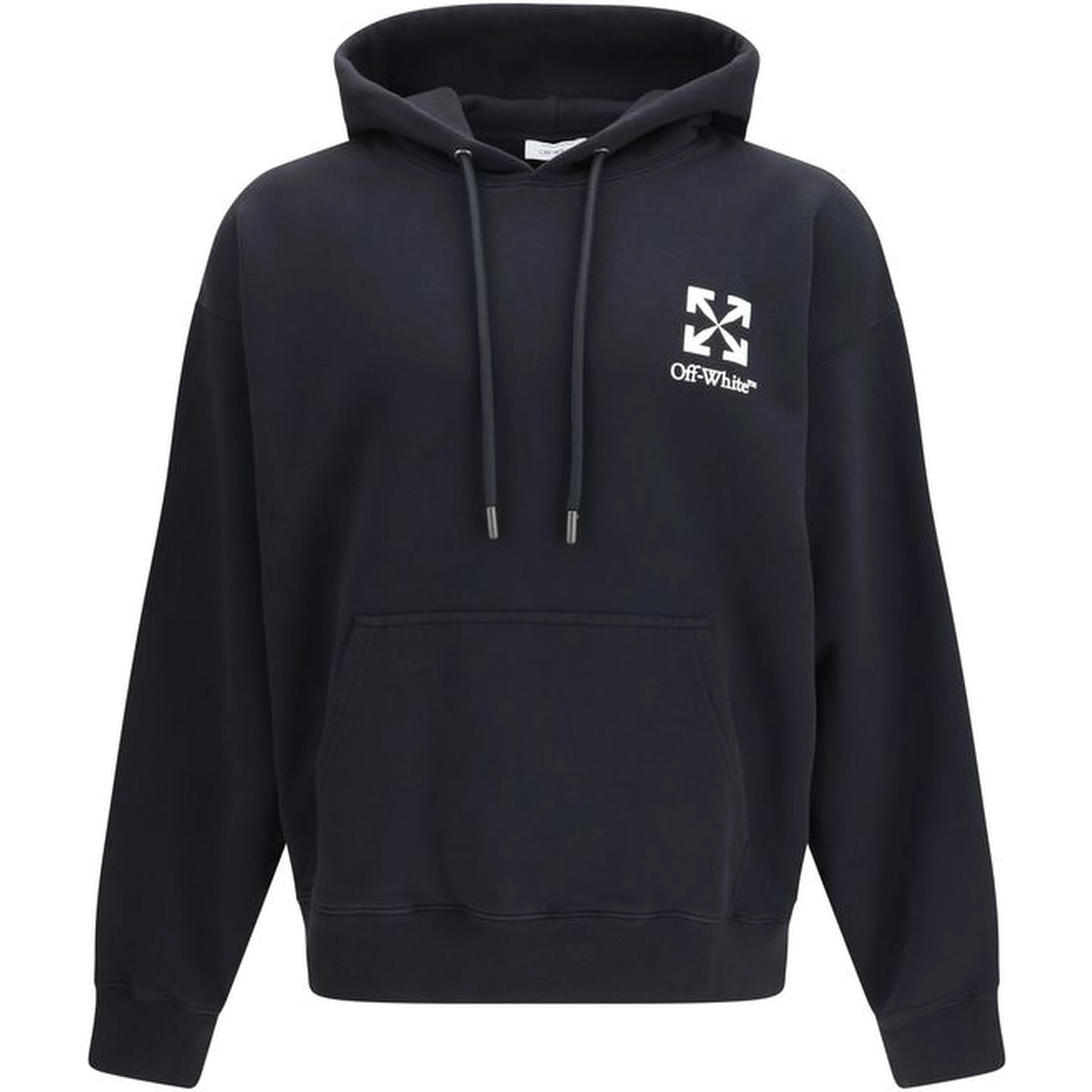 Black Cotton Sweatshirt