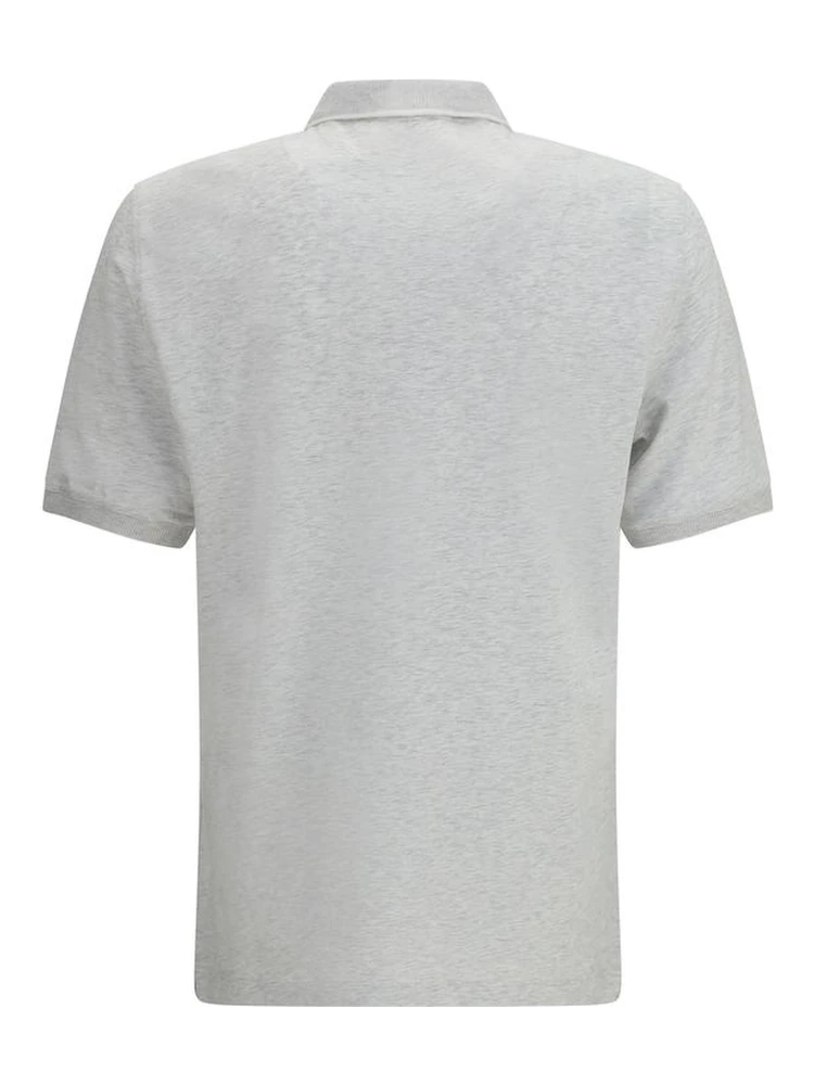 Gray Cotton Polo Shirt alternative