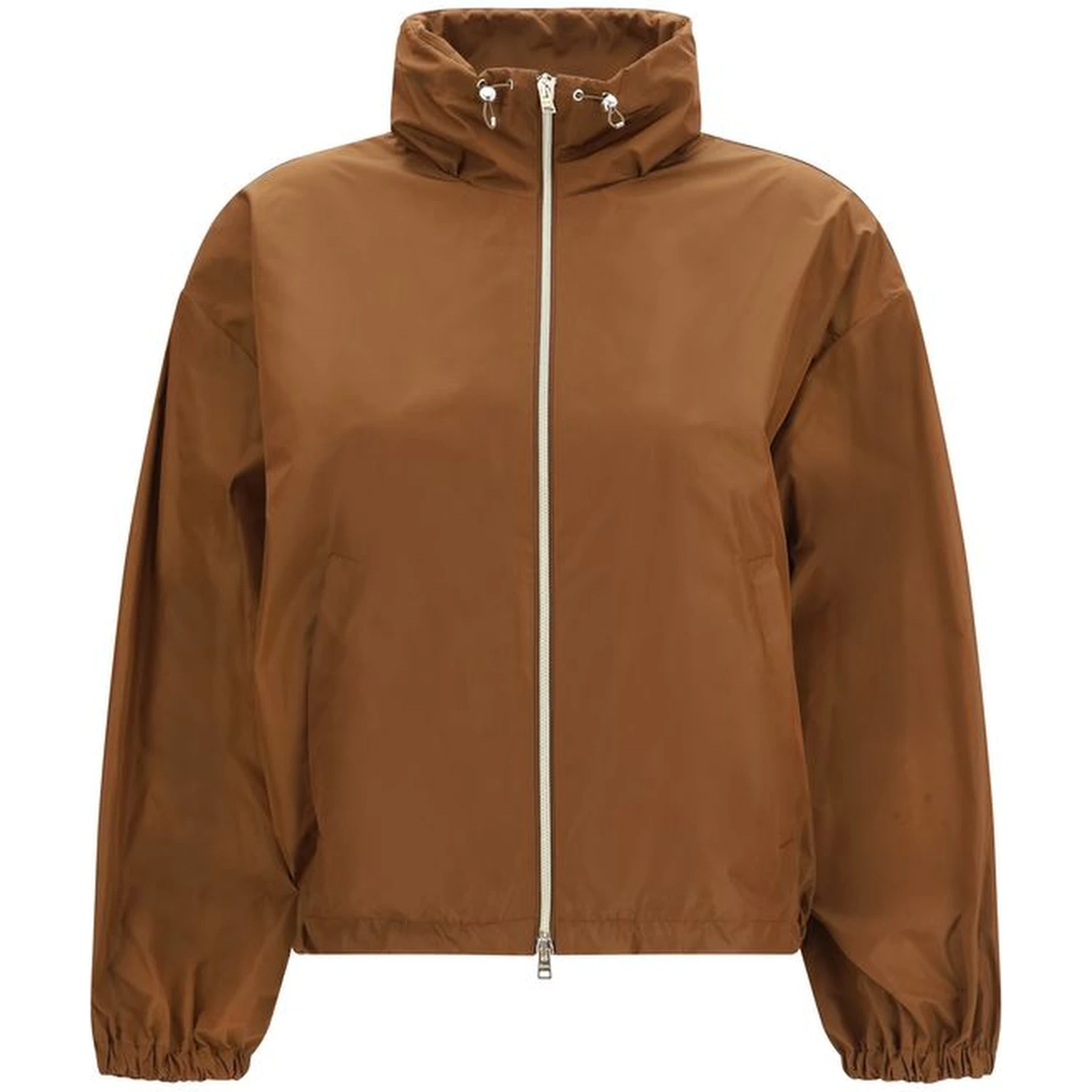 Brown Polyester Rain Coat