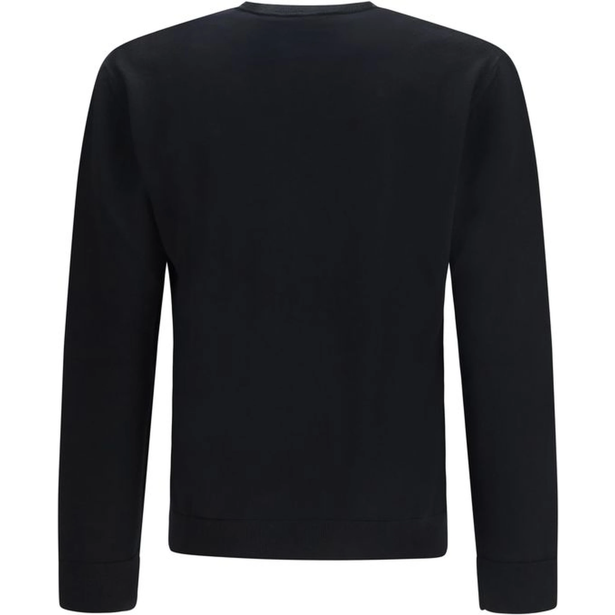 Black Fleece Wool Sweatshirt