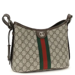 Beige Fabric Handbag