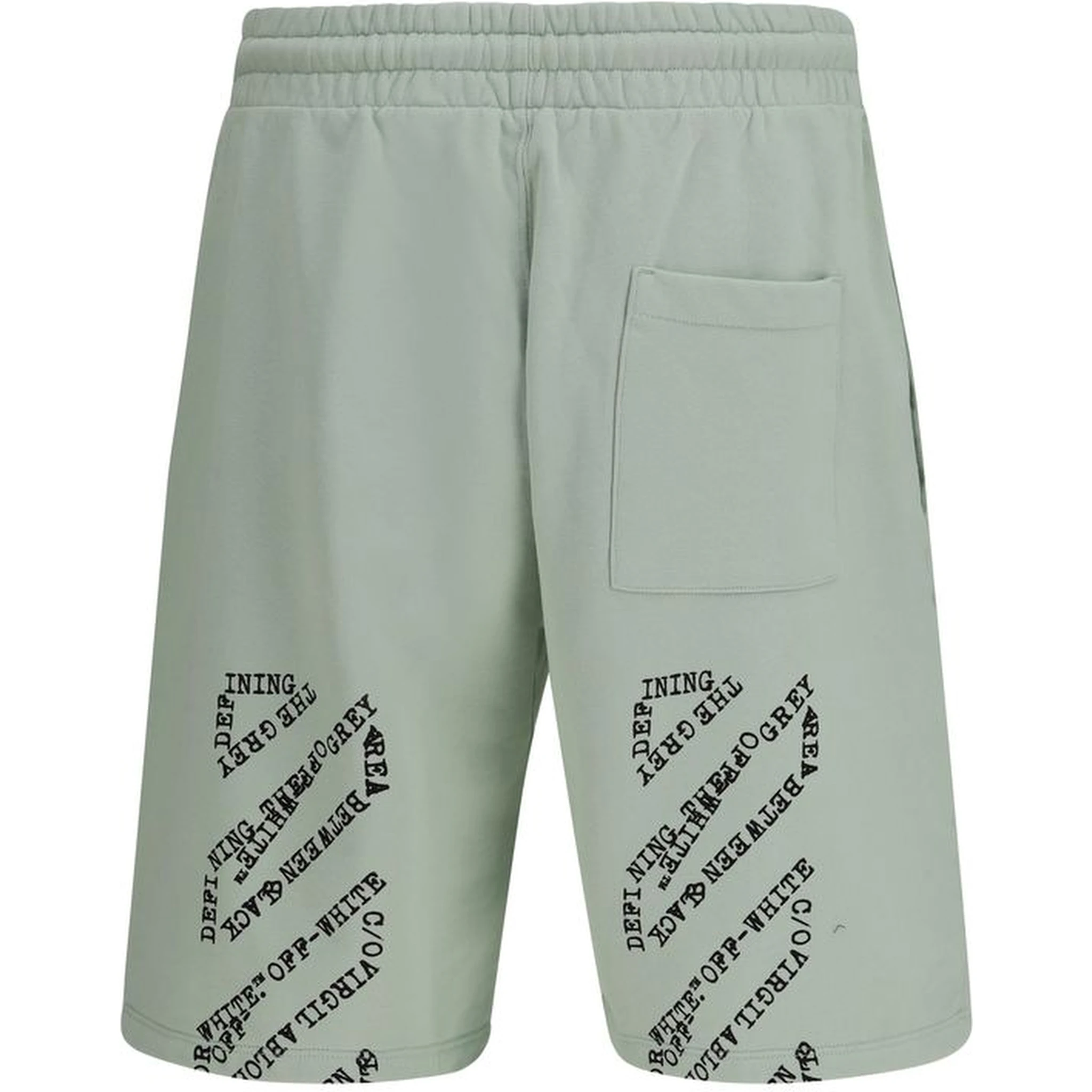 Bicolor Cotton Shorts