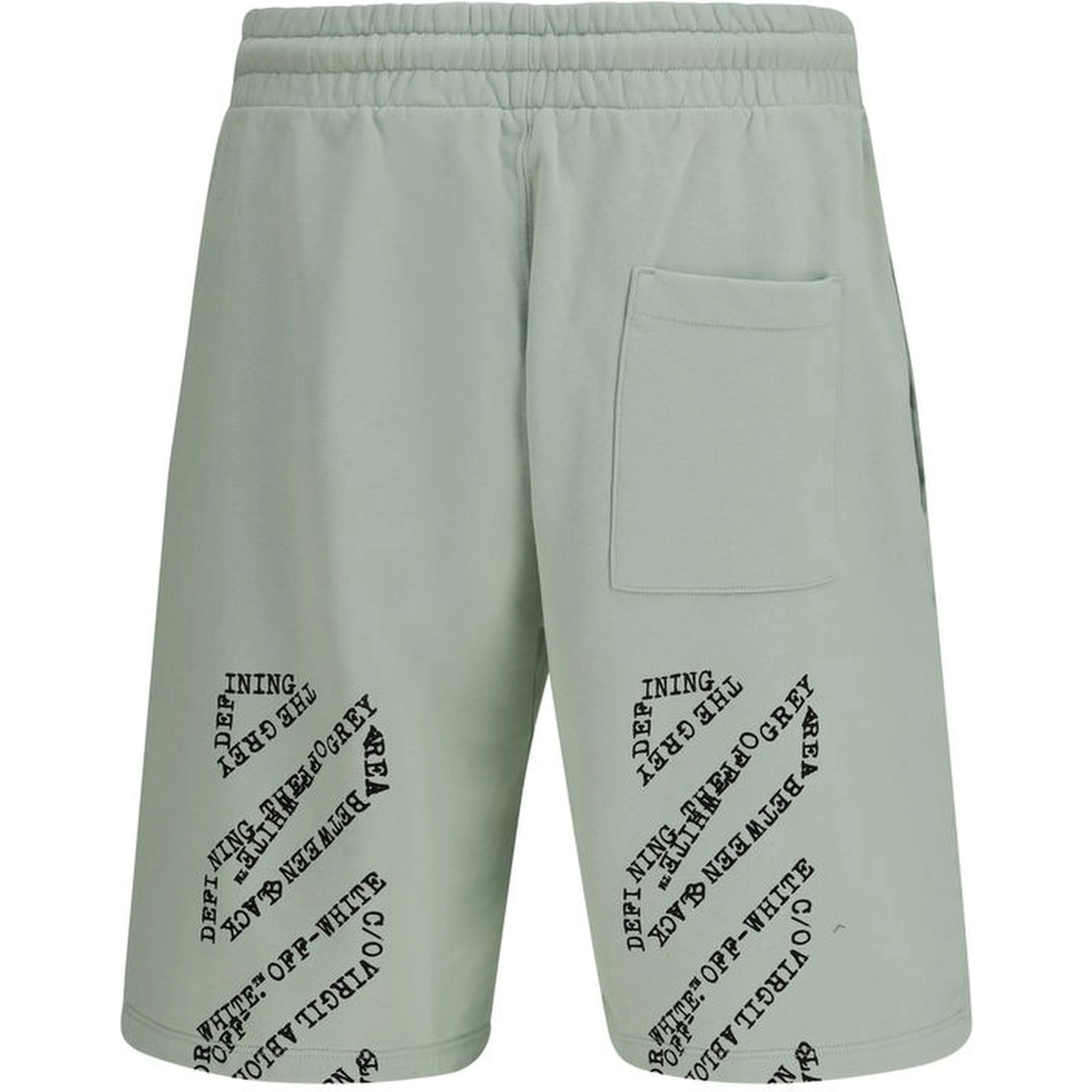 Bicolor Cotton Shorts