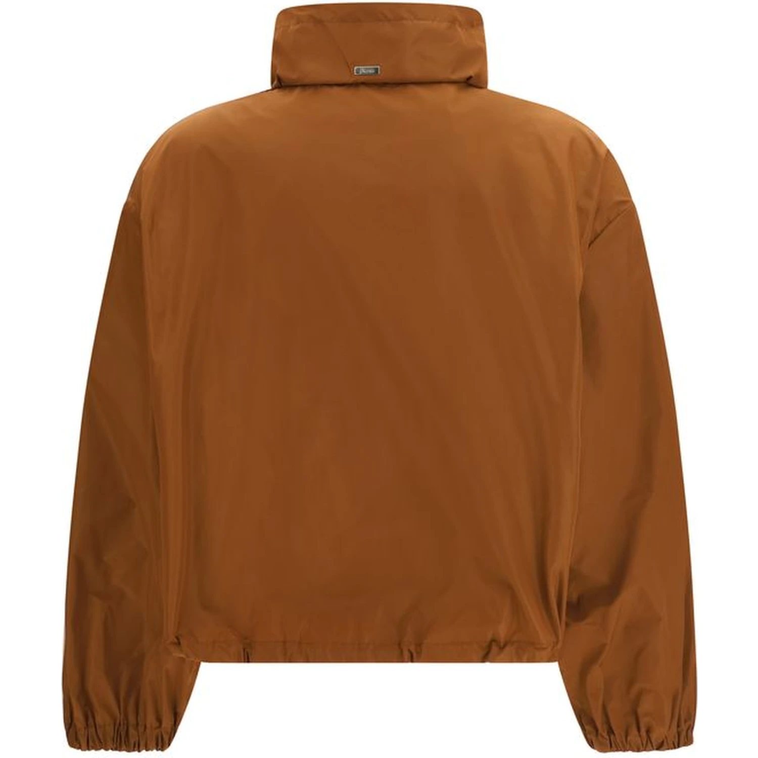 Brown Polyester Rain Coat