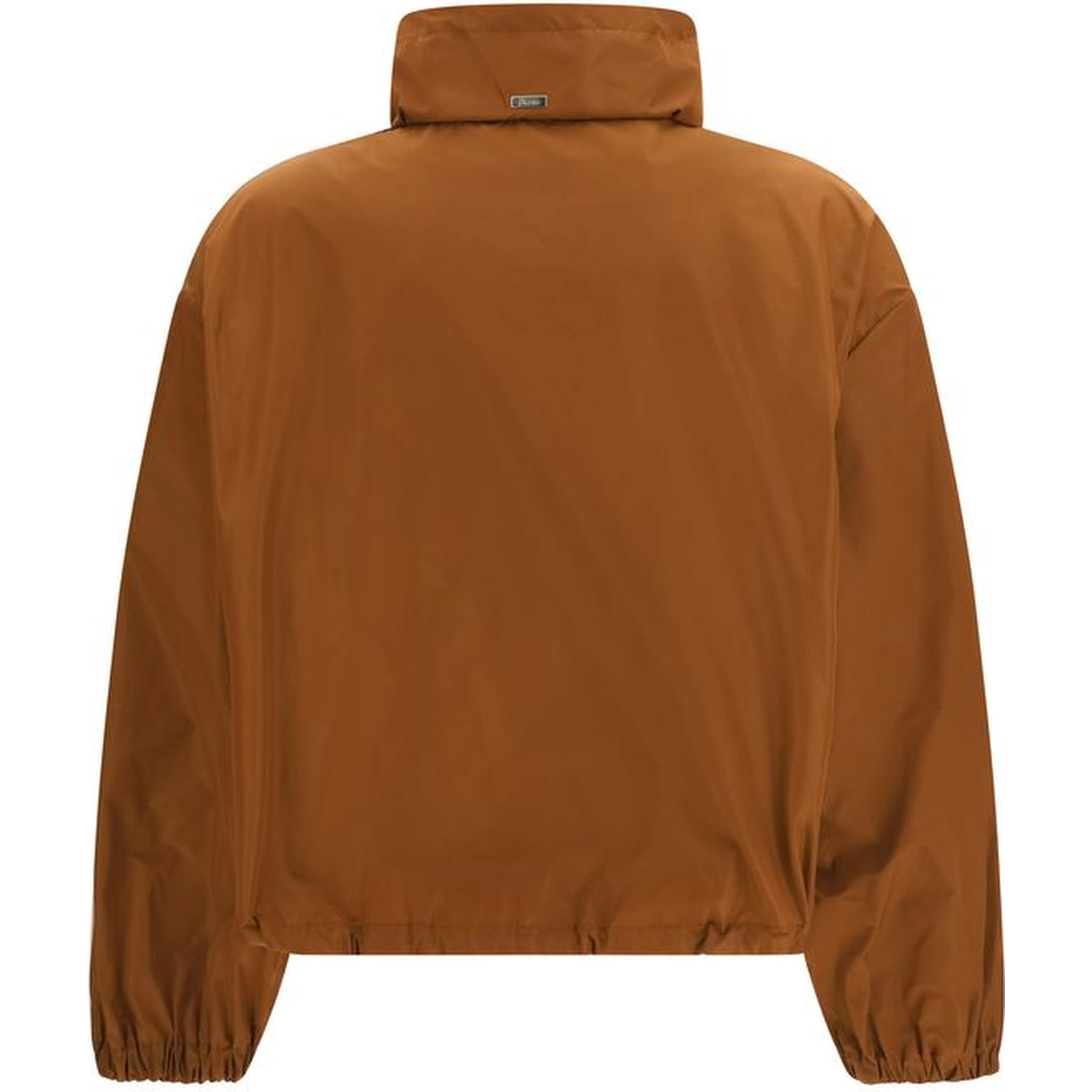 Brown Polyester Rain Coat