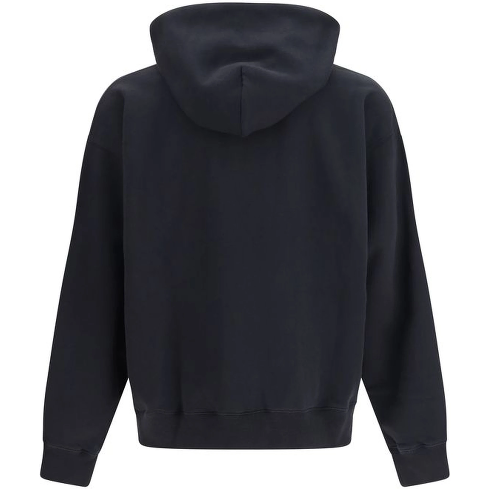 Black Cotton Sweatshirt