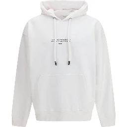 White Cotton Sweatshirt