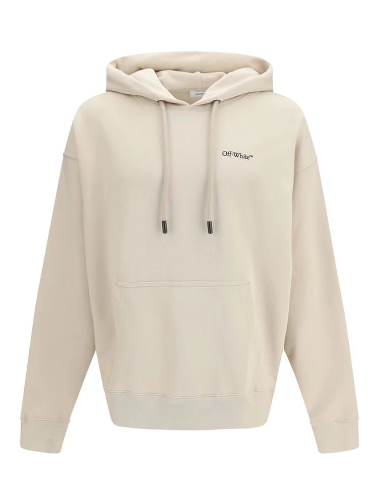 Beige Cotton Sweatshirt