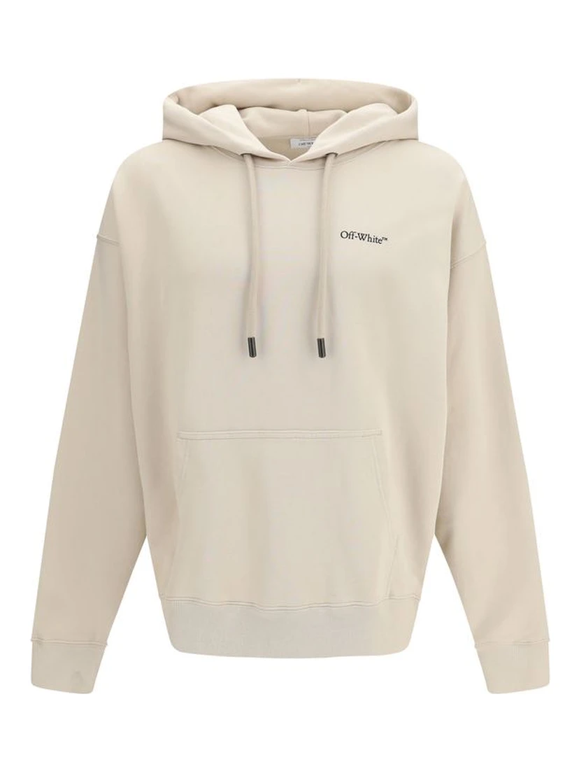 Beige Cotton Sweatshirt