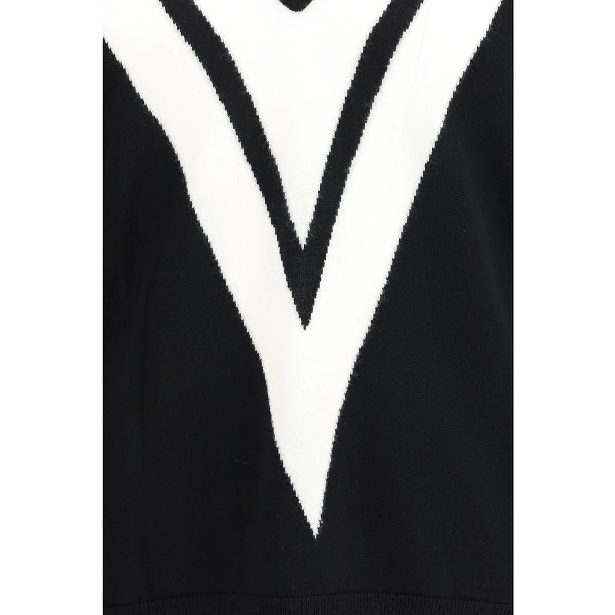 Black Fleece Wool Sweatshirt