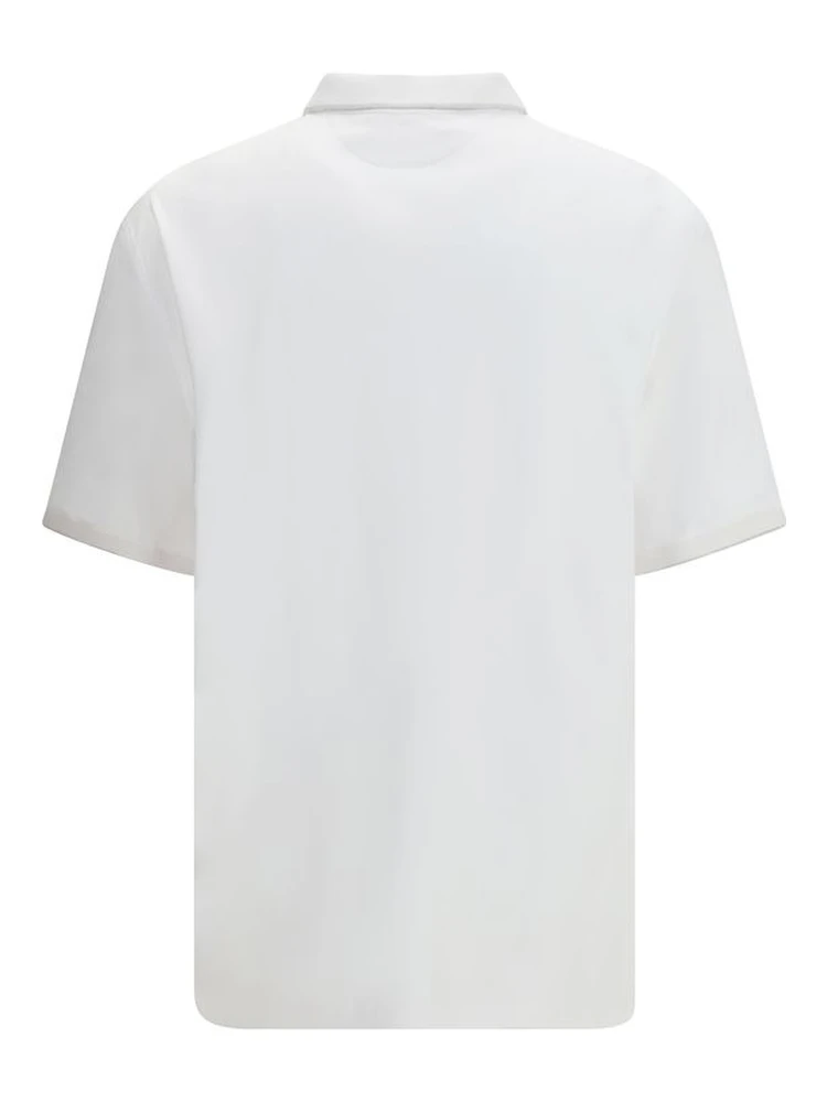 White Cotton Polo Shirt alternative