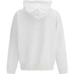 White Cotton Sweatshirt