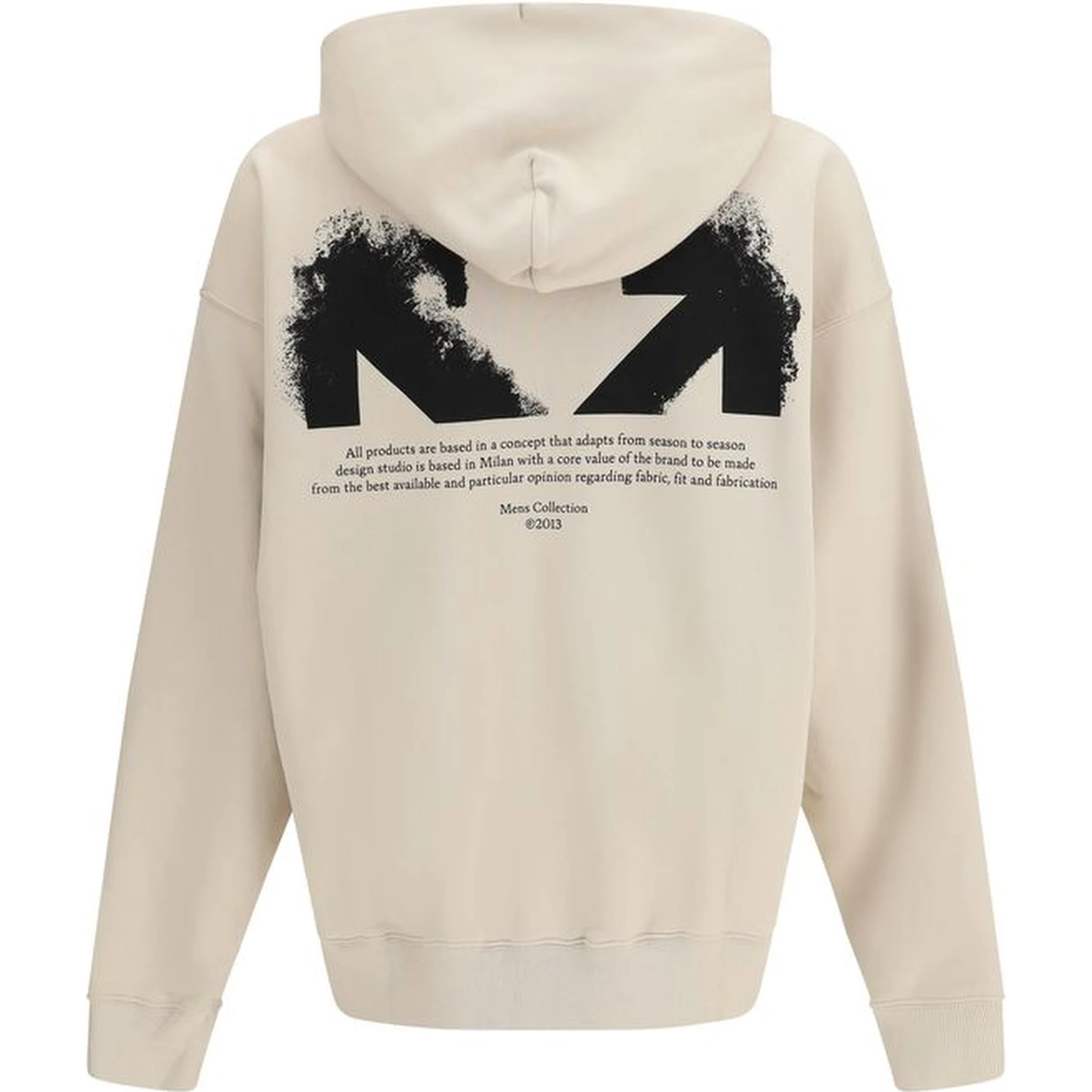 Beige Cotton Sweatshirt