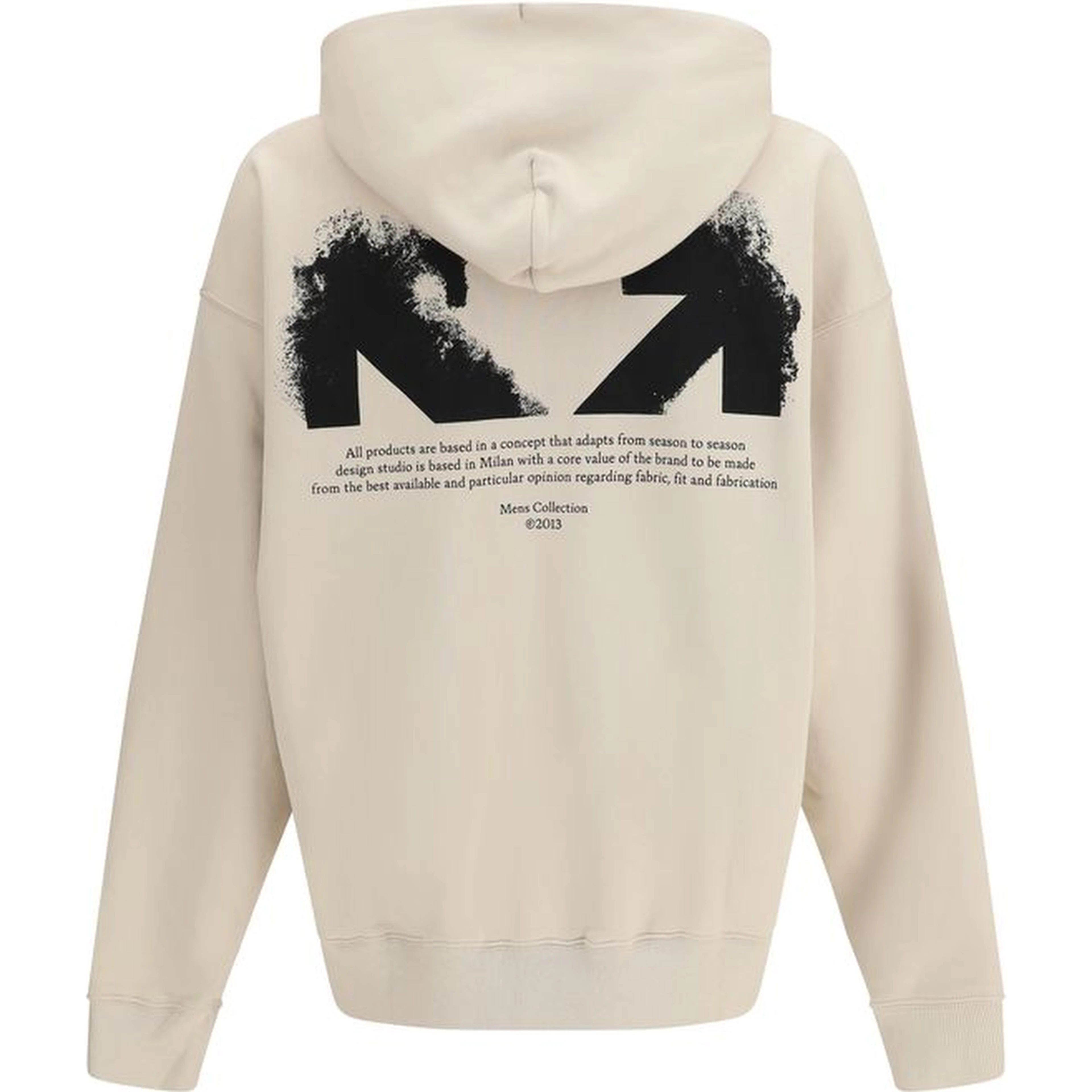 Beige Cotton Sweatshirt
