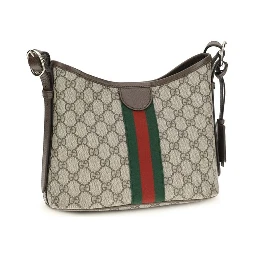 Beige Fabric Handbag