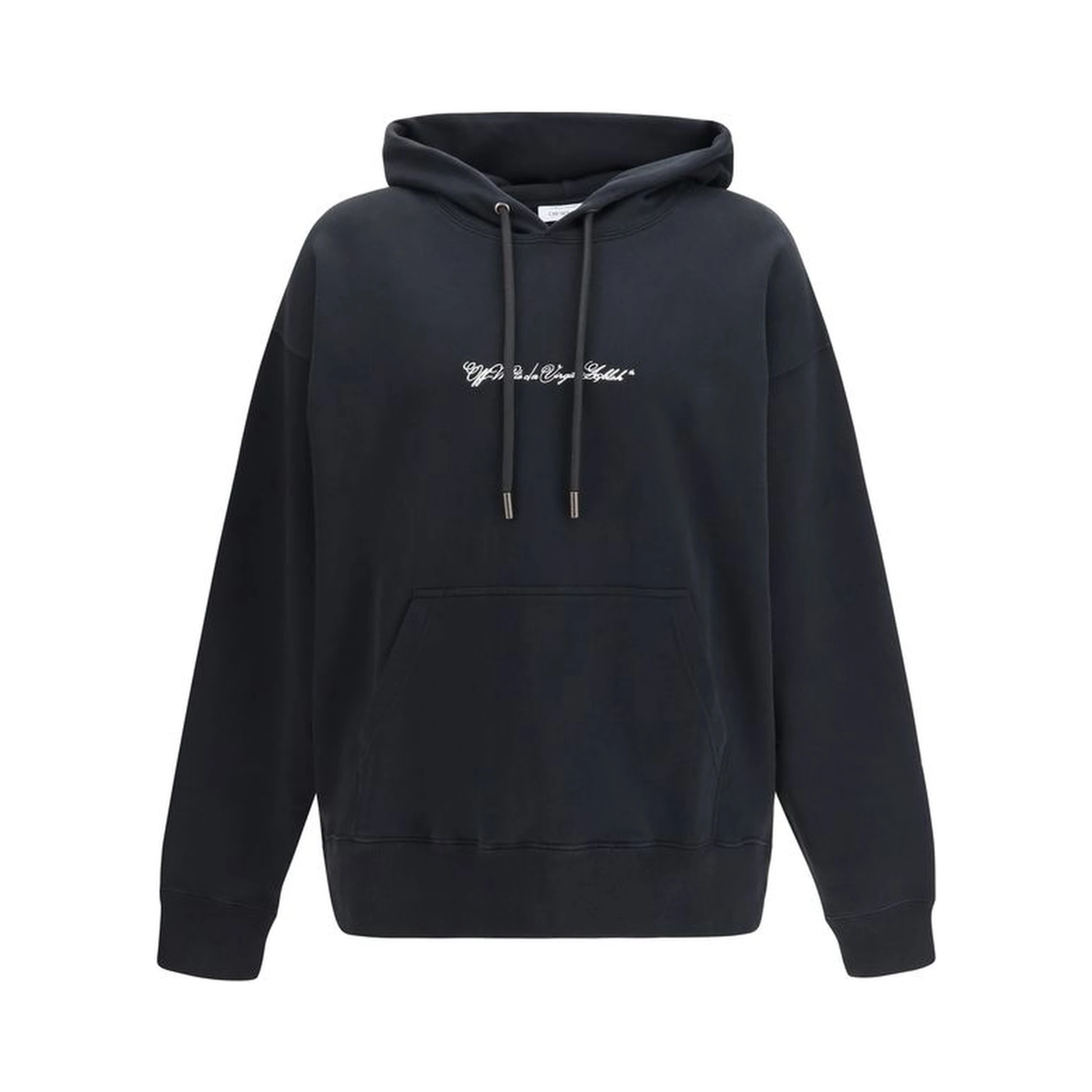 Black Cotton Sweatshirt