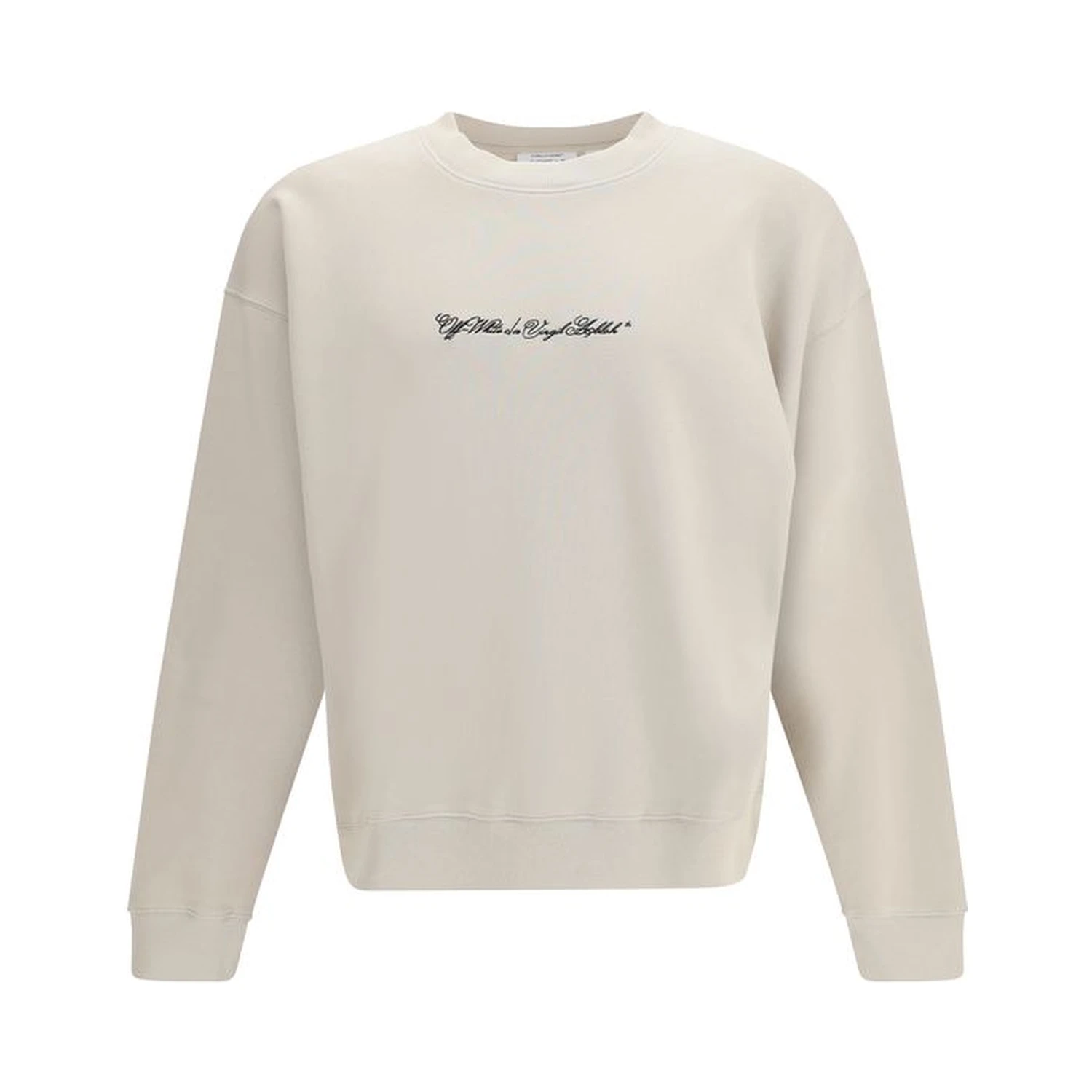 Beige Cotton Sweatshirt