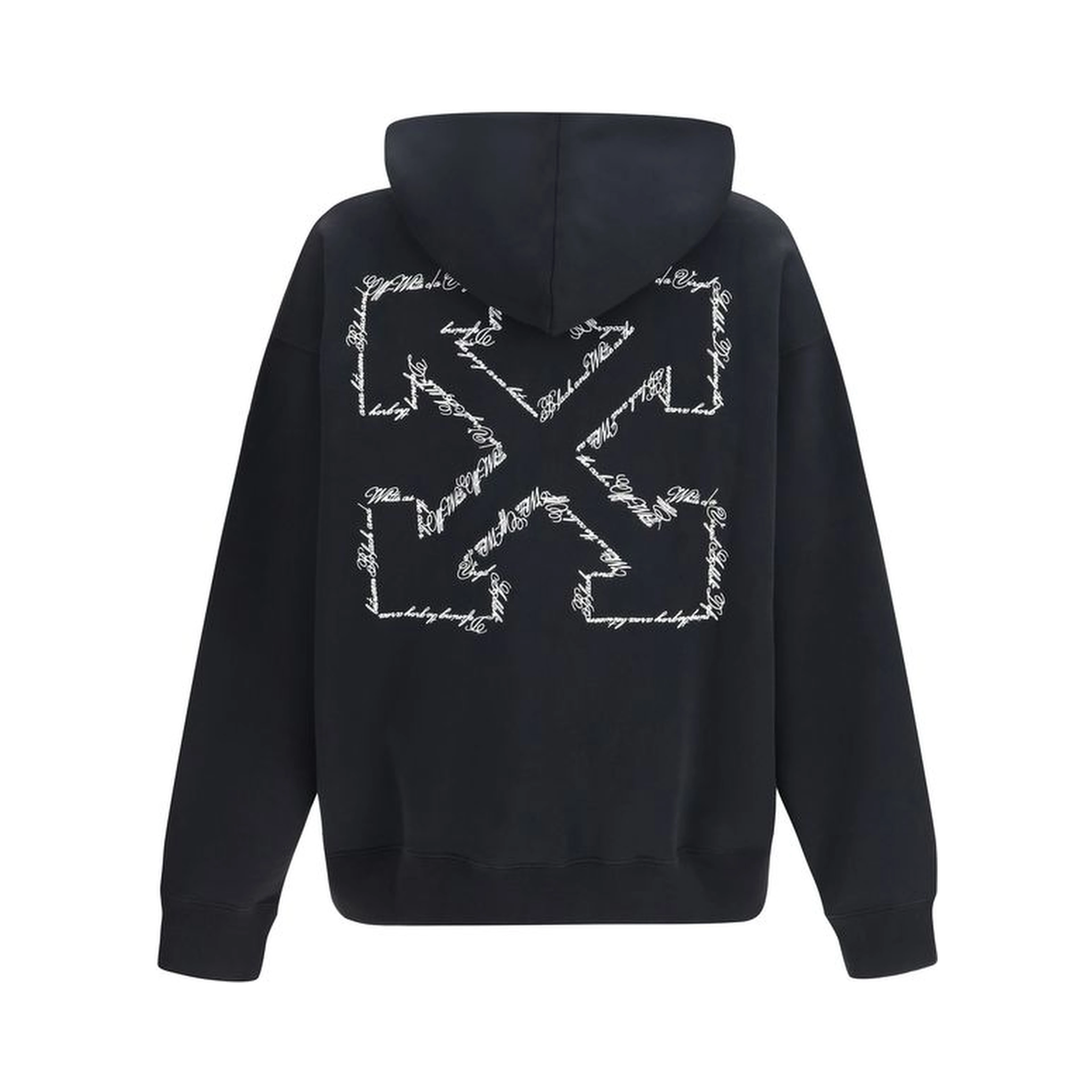 Black Cotton Sweatshirt