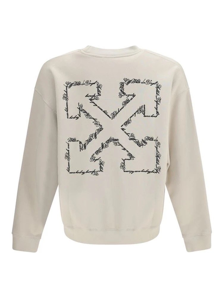 Beige Cotton Sweatshirt alternative