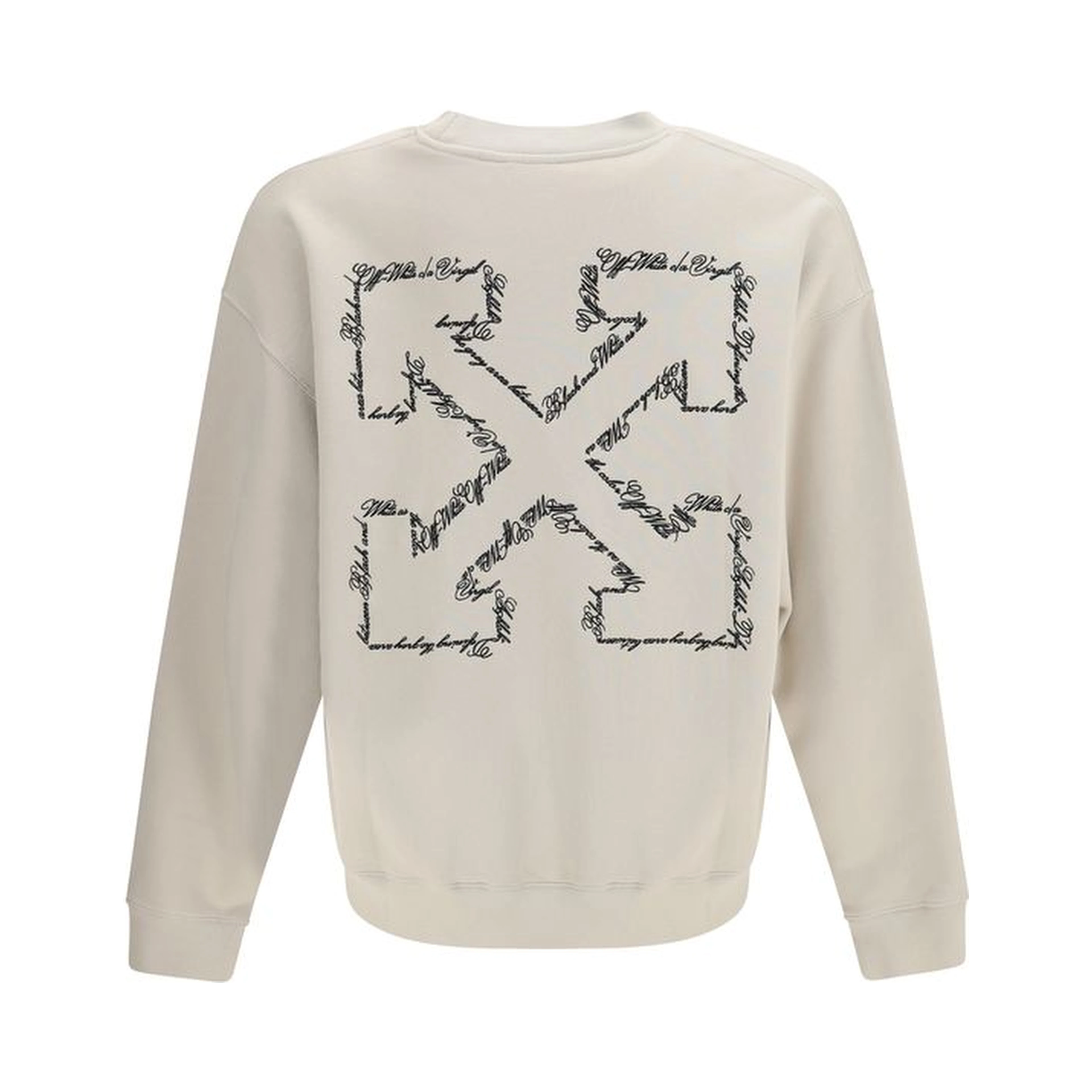 Beige Cotton Sweatshirt