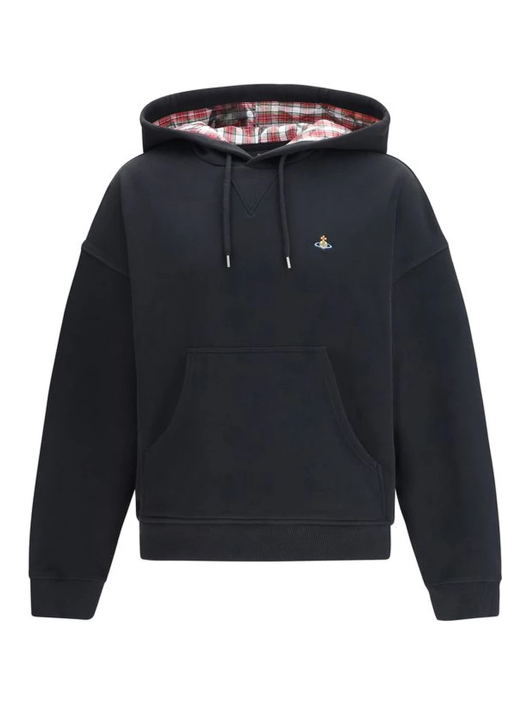 سويت شيرت قطني أسود