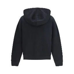 سويت شيرت قطني أسود