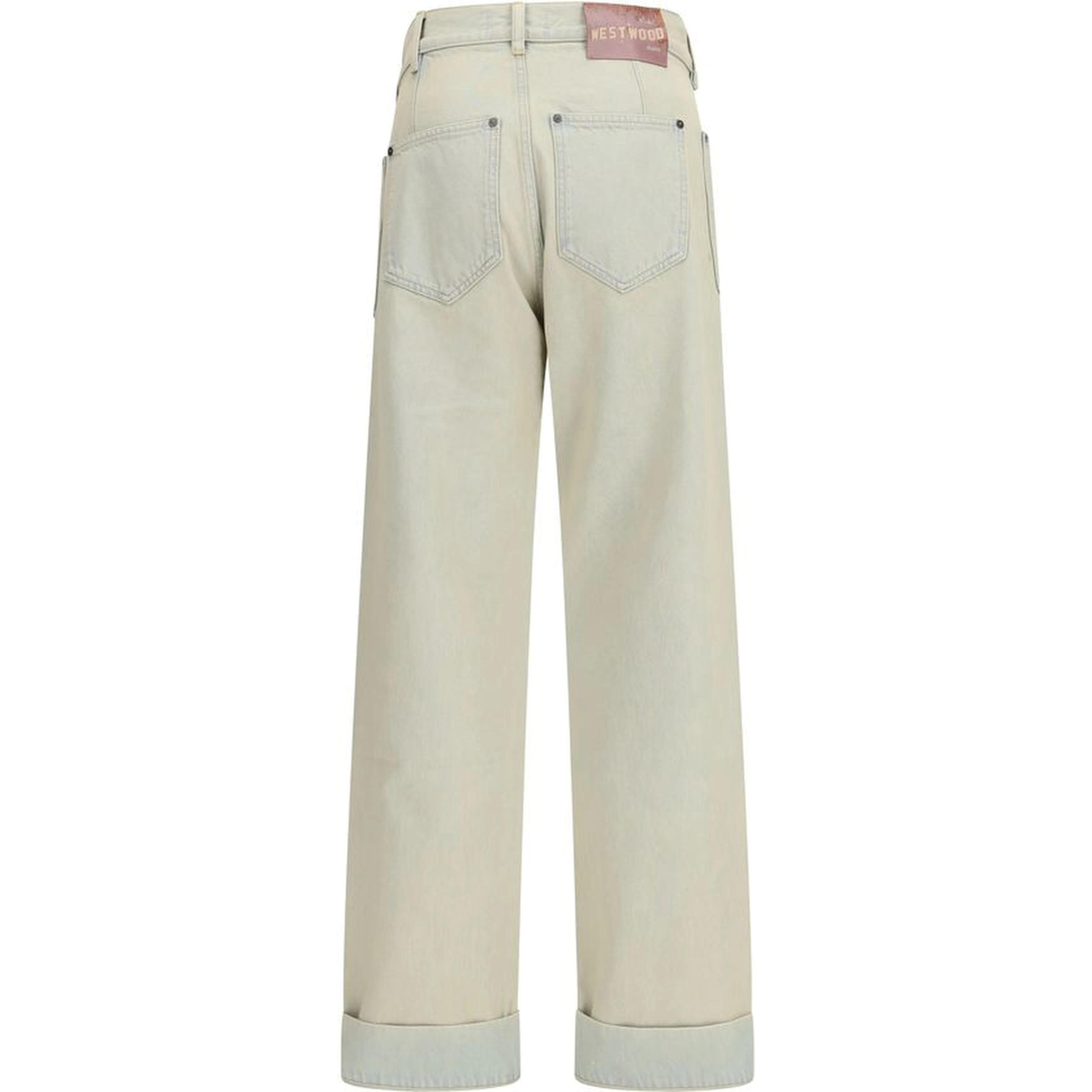 Blue Cotton Jeans Denim
