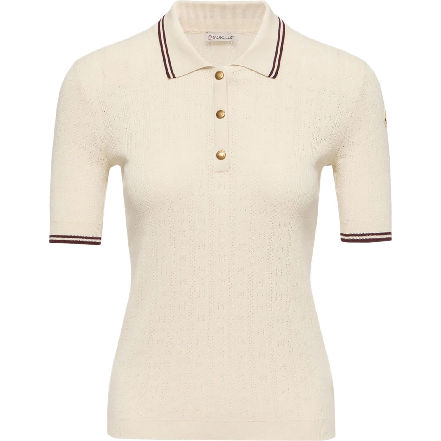 Moncler T-shirts and Polos White