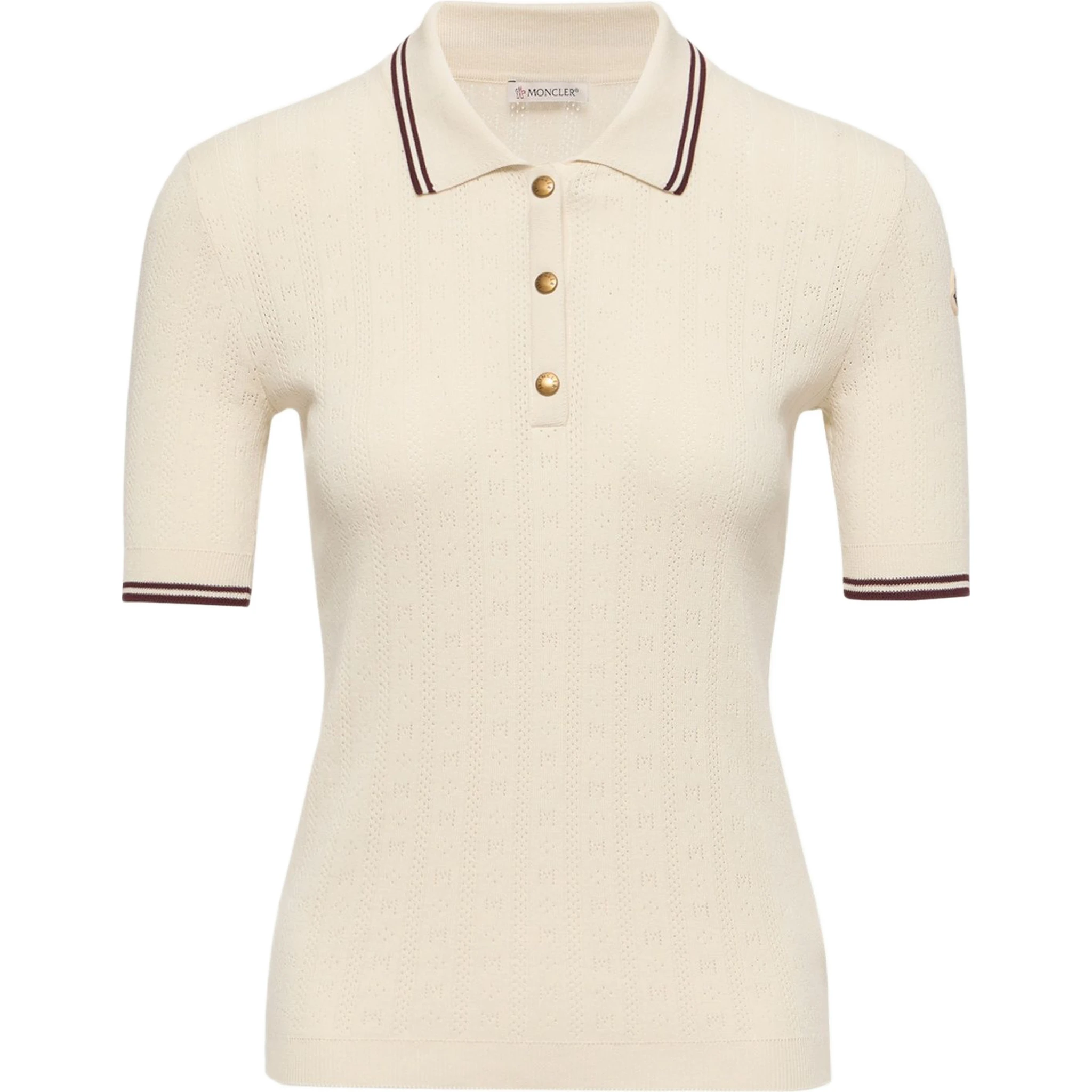 Moncler T-shirts and Polos White