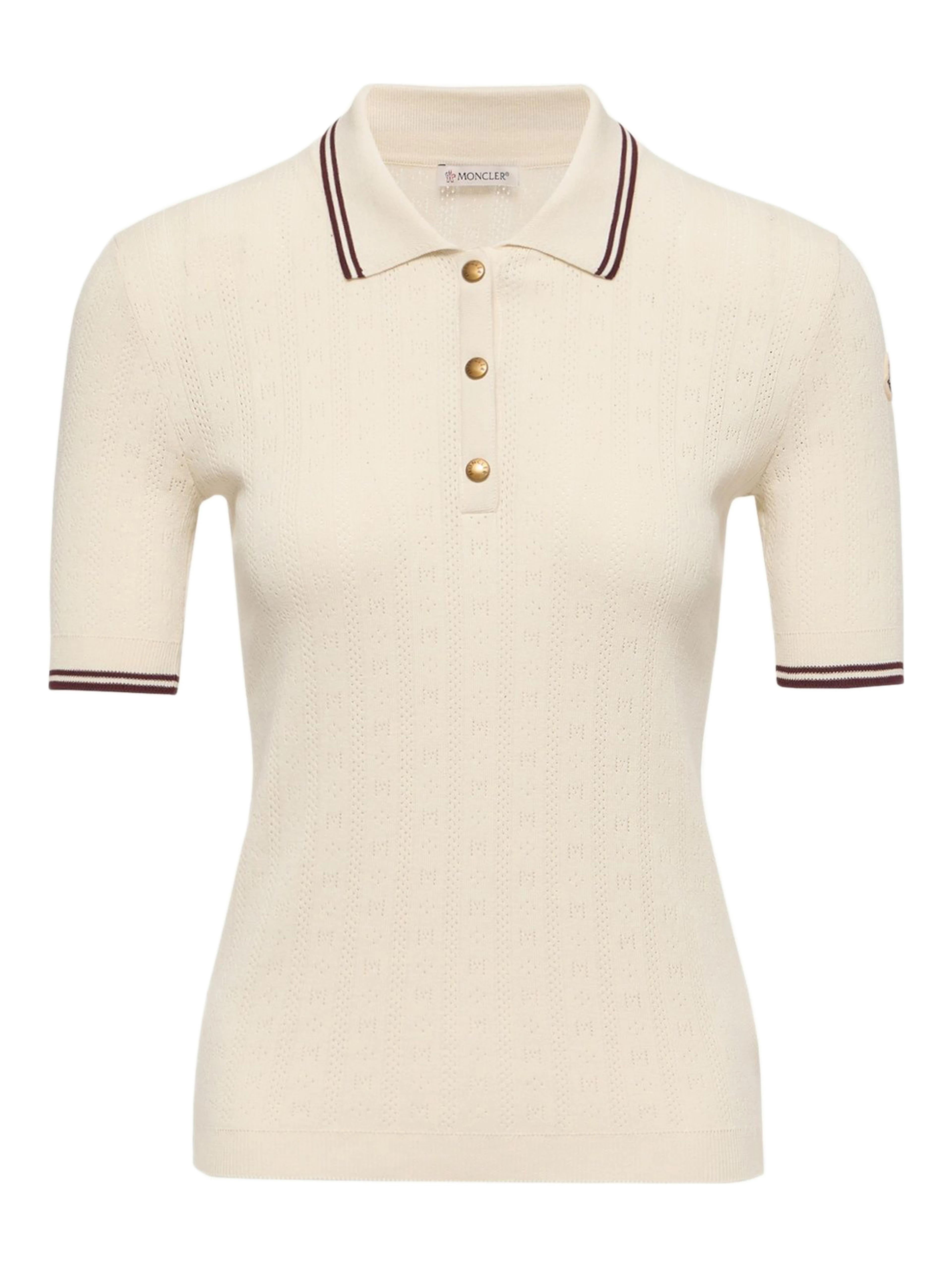 Moncler T-shirts and Polos White