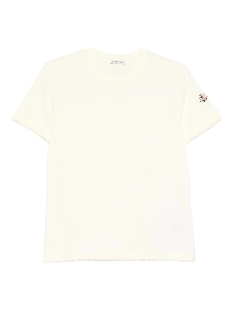 Moncler T-shirts and Polos White