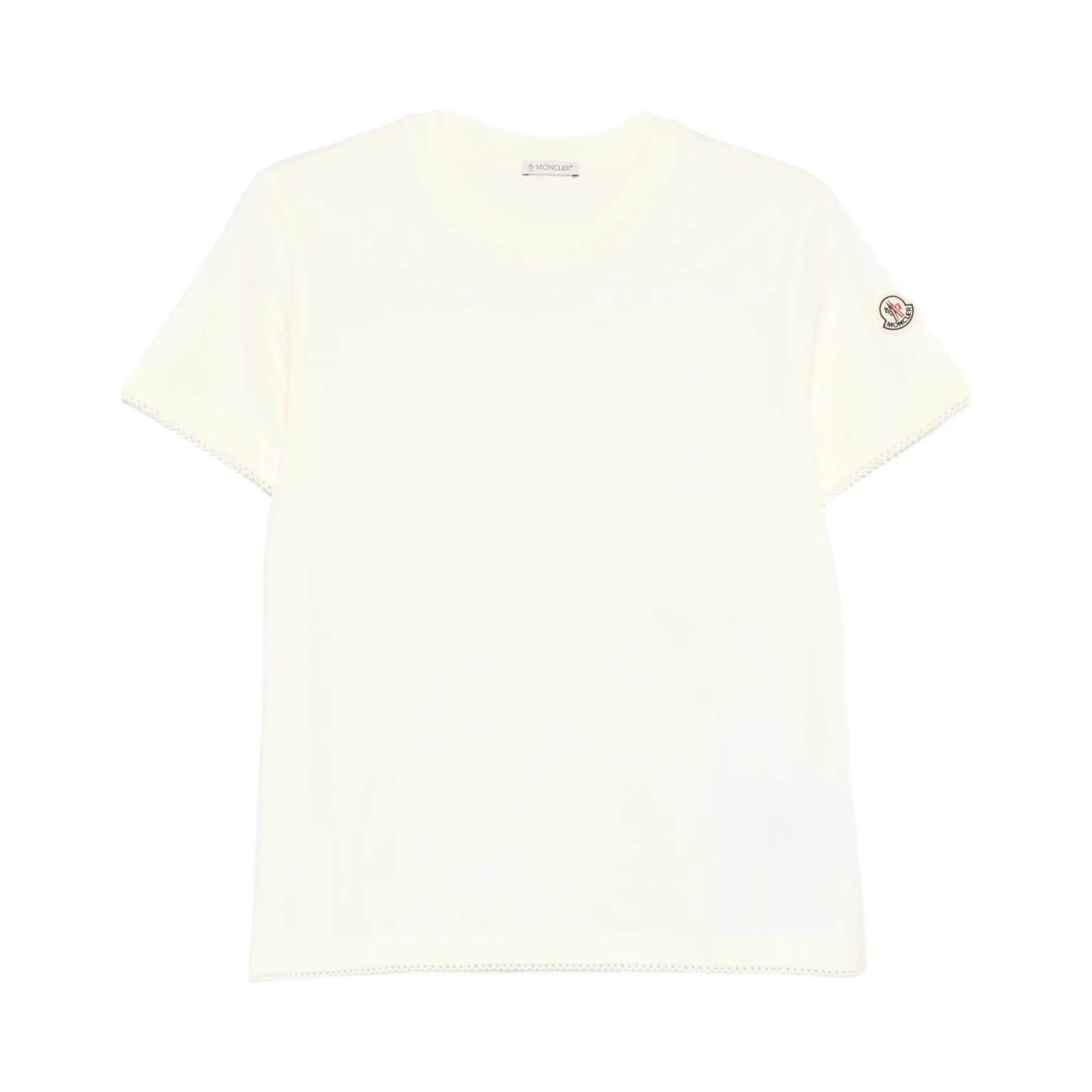 Moncler T-shirts and Polos White