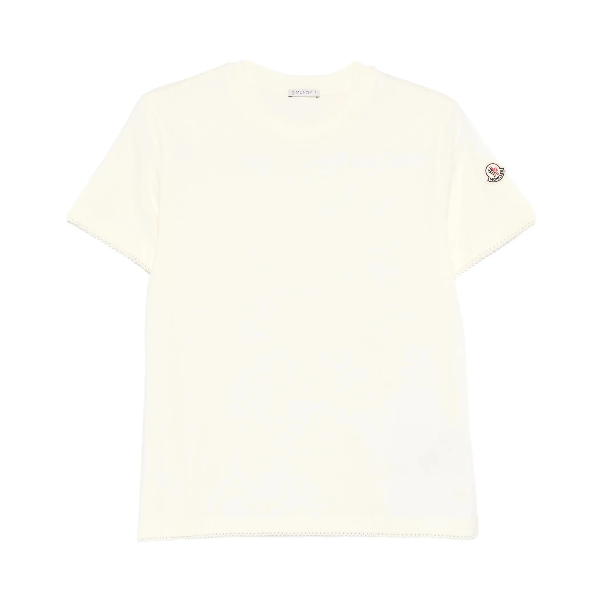 Moncler T-shirts and Polos White