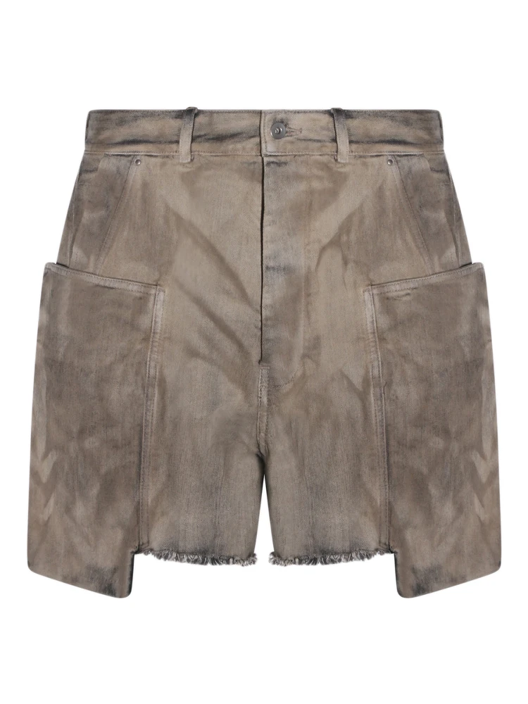 RICK OWENS DRKSHDW Shorts Brown
