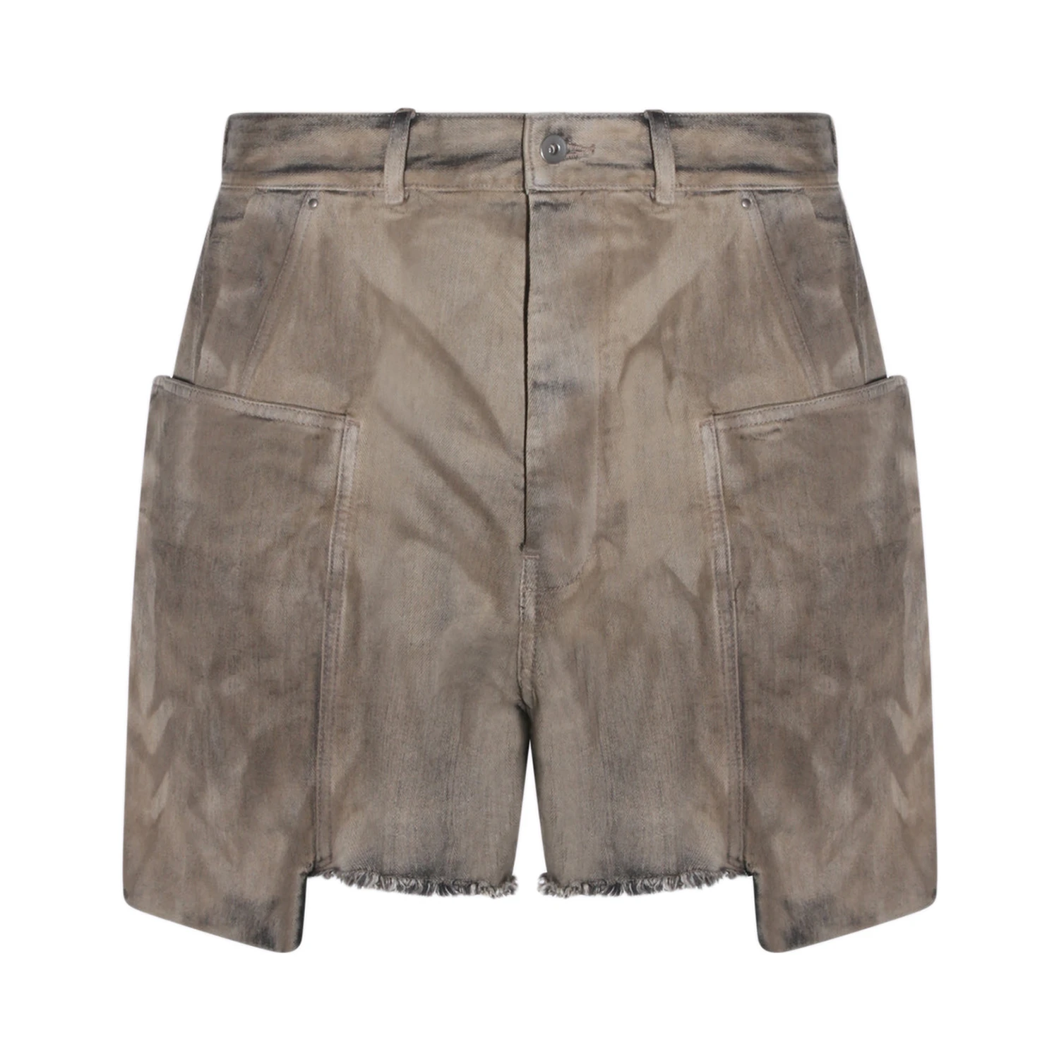 RICK OWENS DRKSHDW Shorts Brown