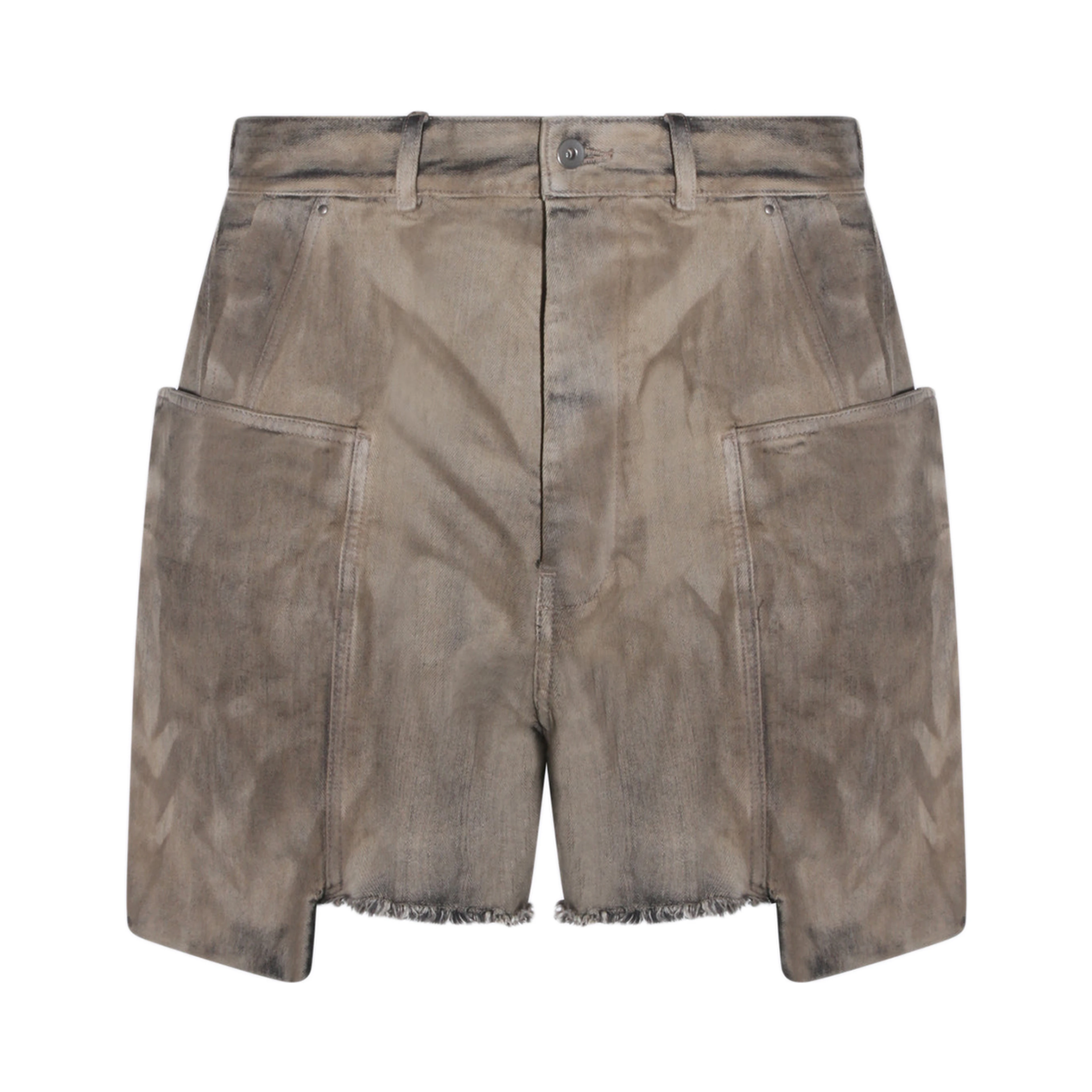 RICK OWENS DRKSHDW Shorts Brown