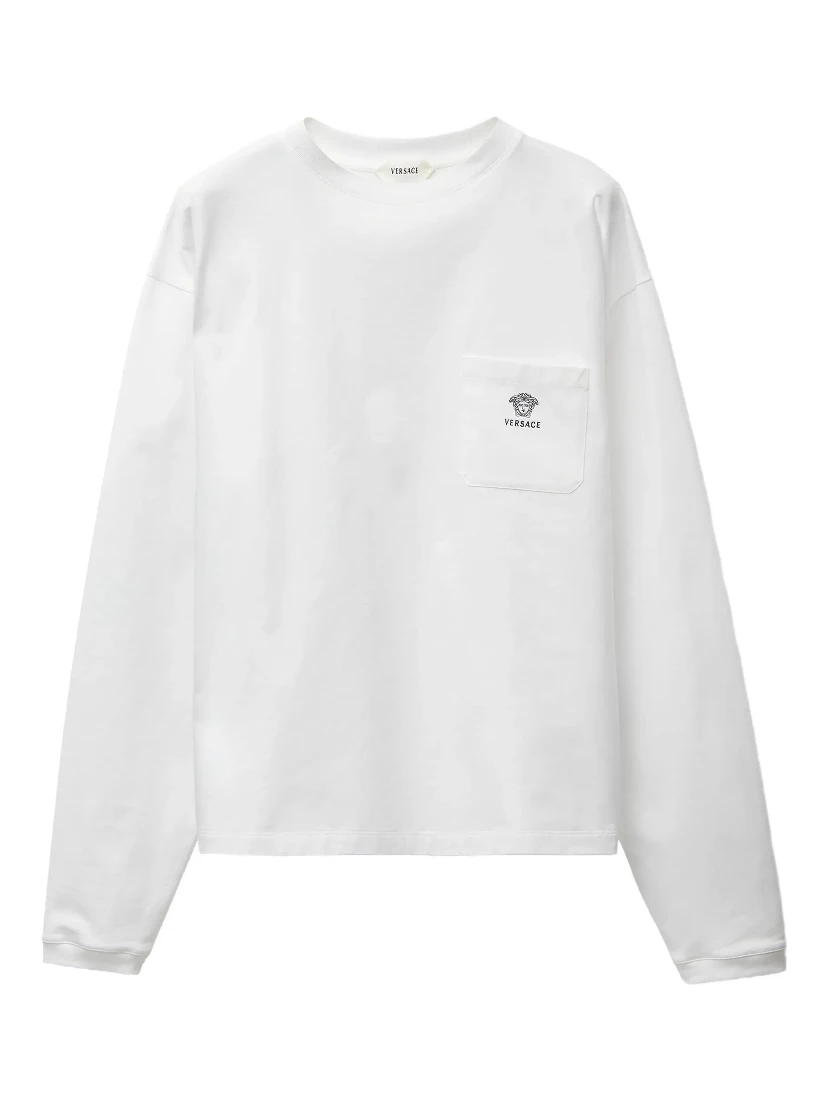 Versace T-shirts and Polos White