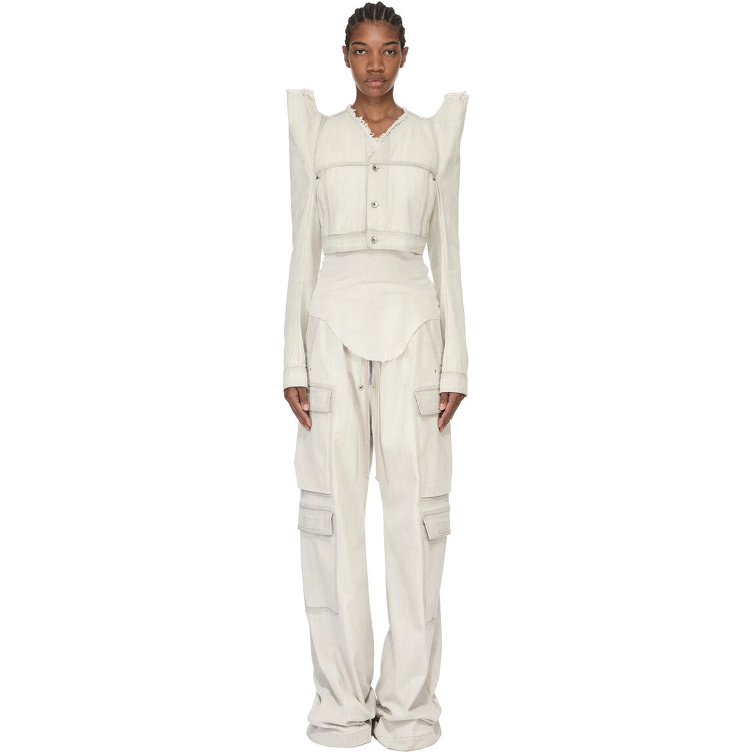 RICK OWENS DRKSHDW RTW... White