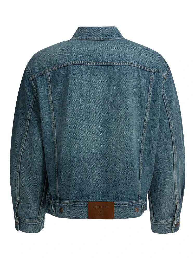 Zippered denim jacket alternative