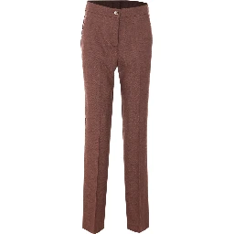 Pinko Trousers Brown