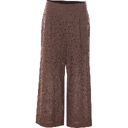 Twin-set Trousers Brown